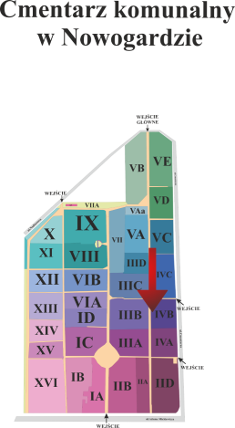 Brak mapy sektorowej