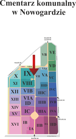 Brak mapy sektorowej