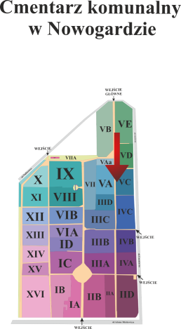 Brak mapy sektorowej