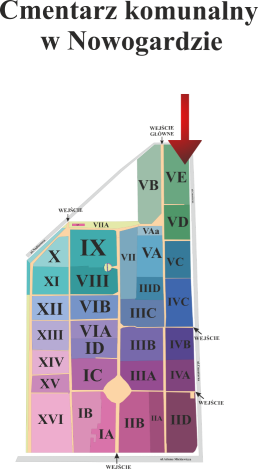 Brak mapy sektorowej