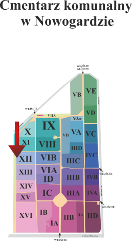 Brak mapy sektorowej