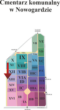 Brak mapy sektorowej