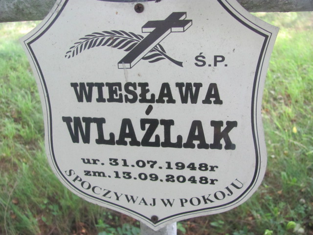 Grób Wiesława Wlaźlak