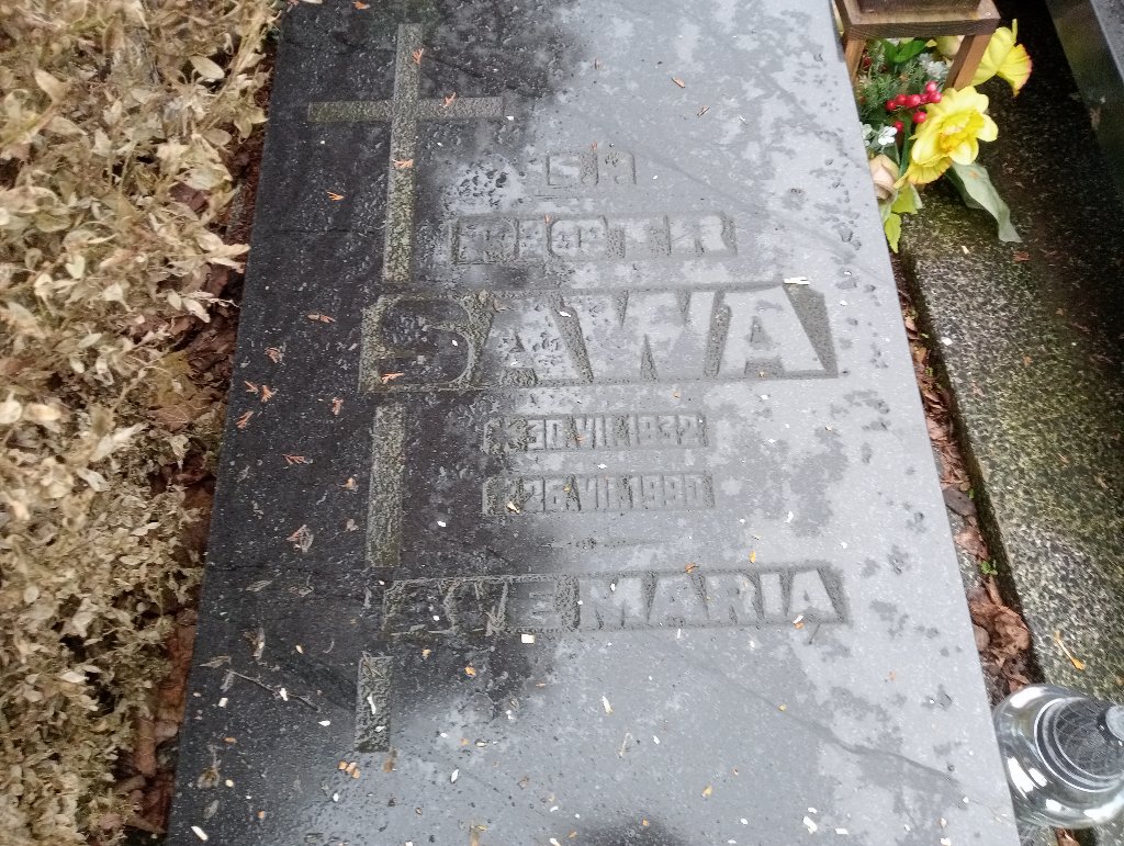 Grób Piotr Sawa