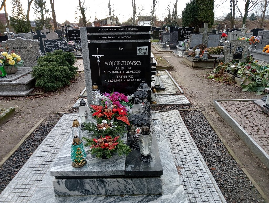 Grób Aurelia Wojciechowska