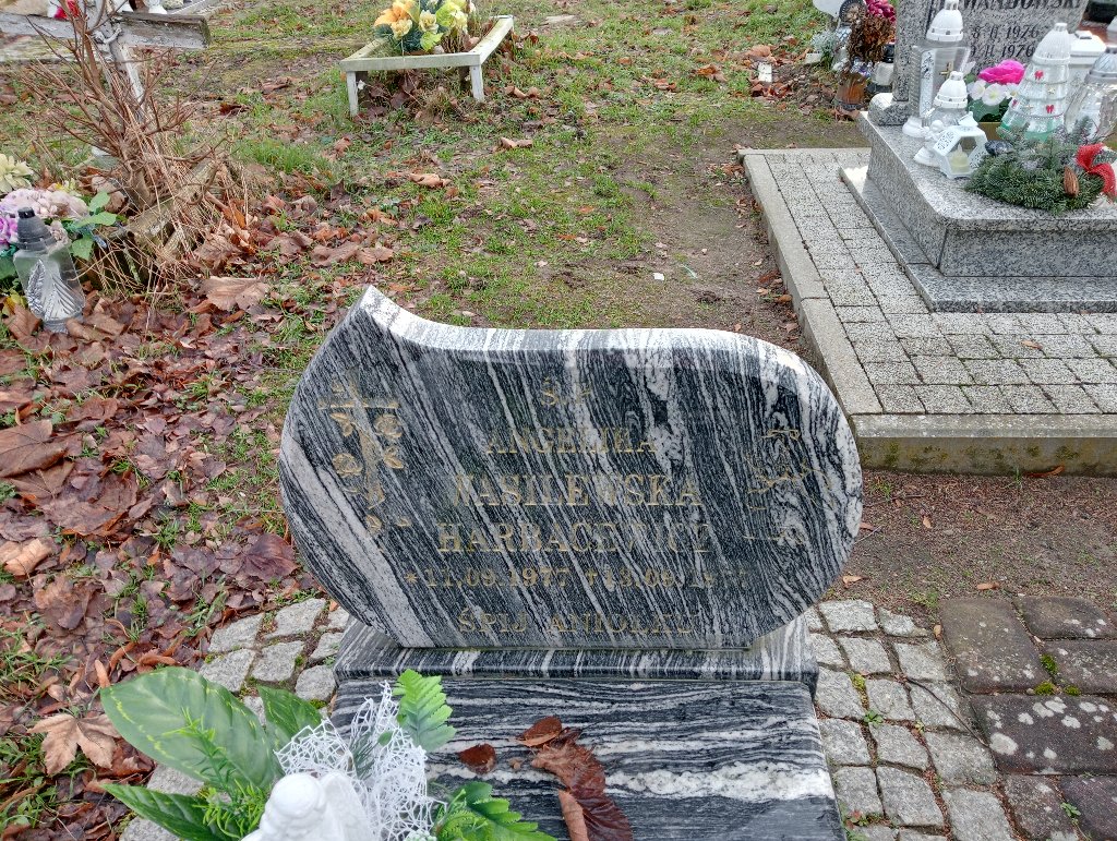 Grób Angelika Wasilewska Harbasiewicz