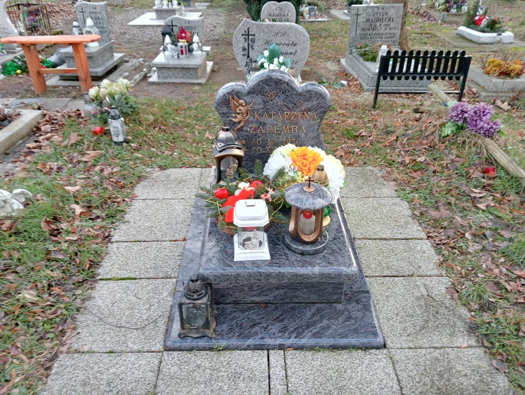Grób Katarzyna Zaremba