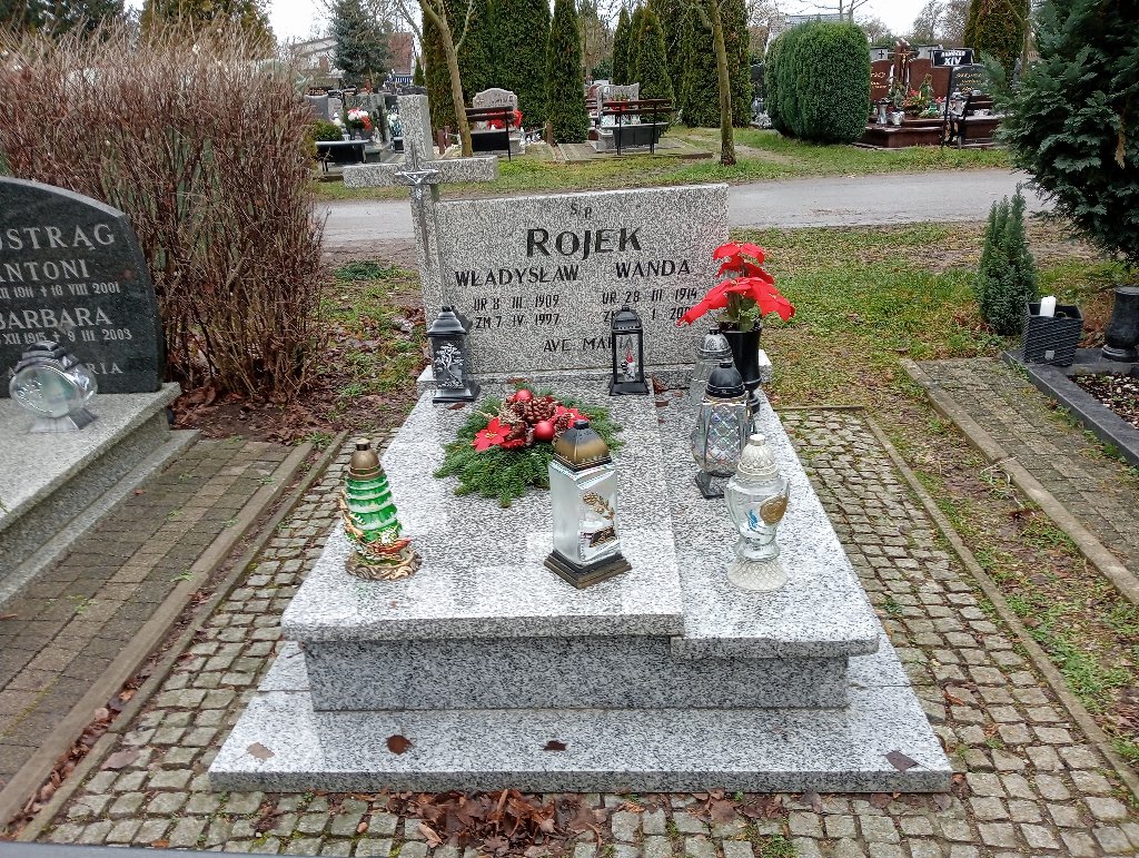 Grób Wanda Rojek