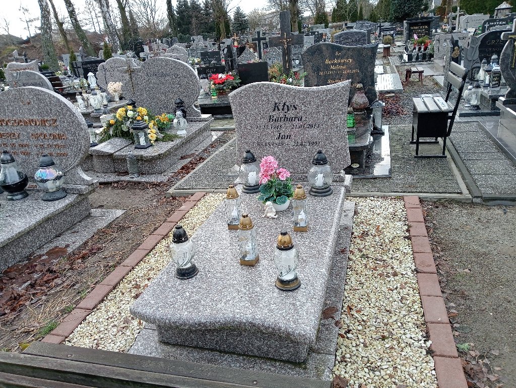 Grób Barbara Kłys