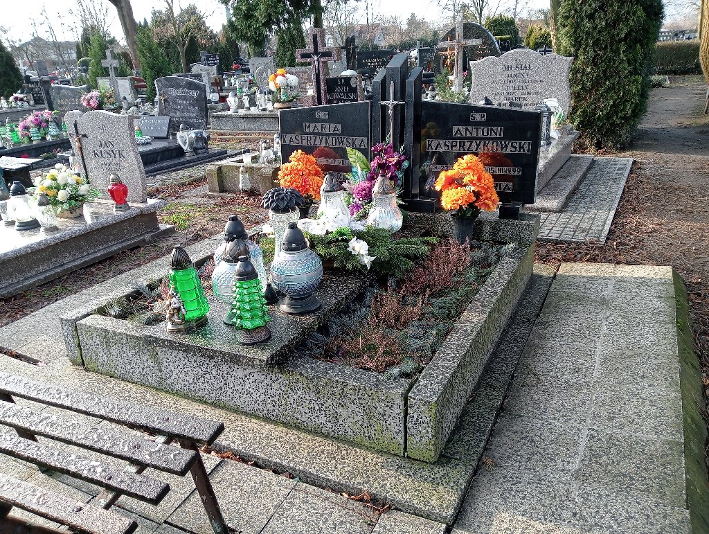 Grób Antoni Kasprzykowski