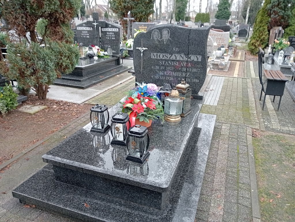 Grób Stanisława Moszyńska