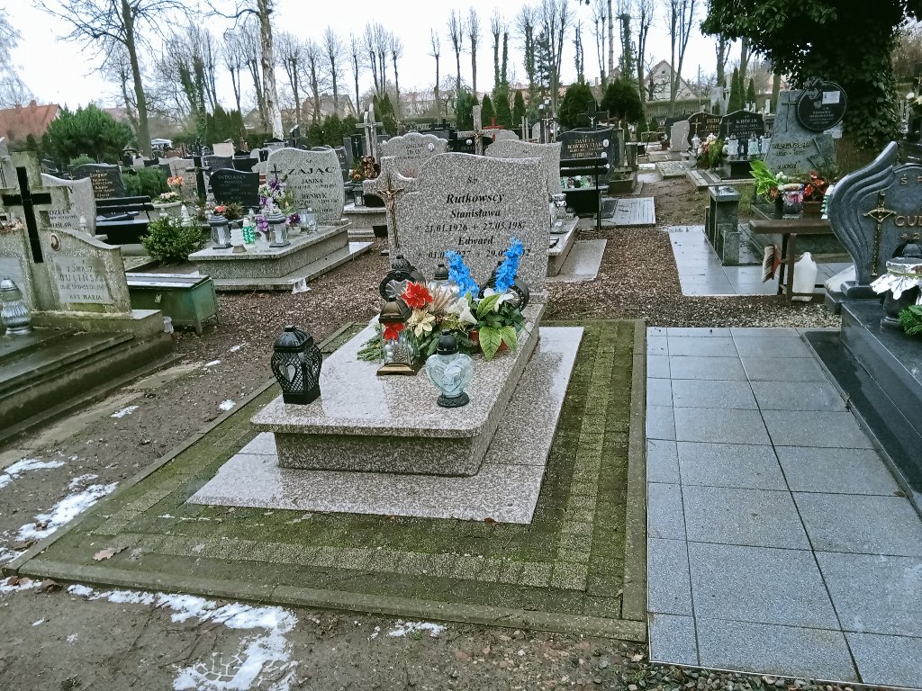 Grób Stanisława Rutkowska