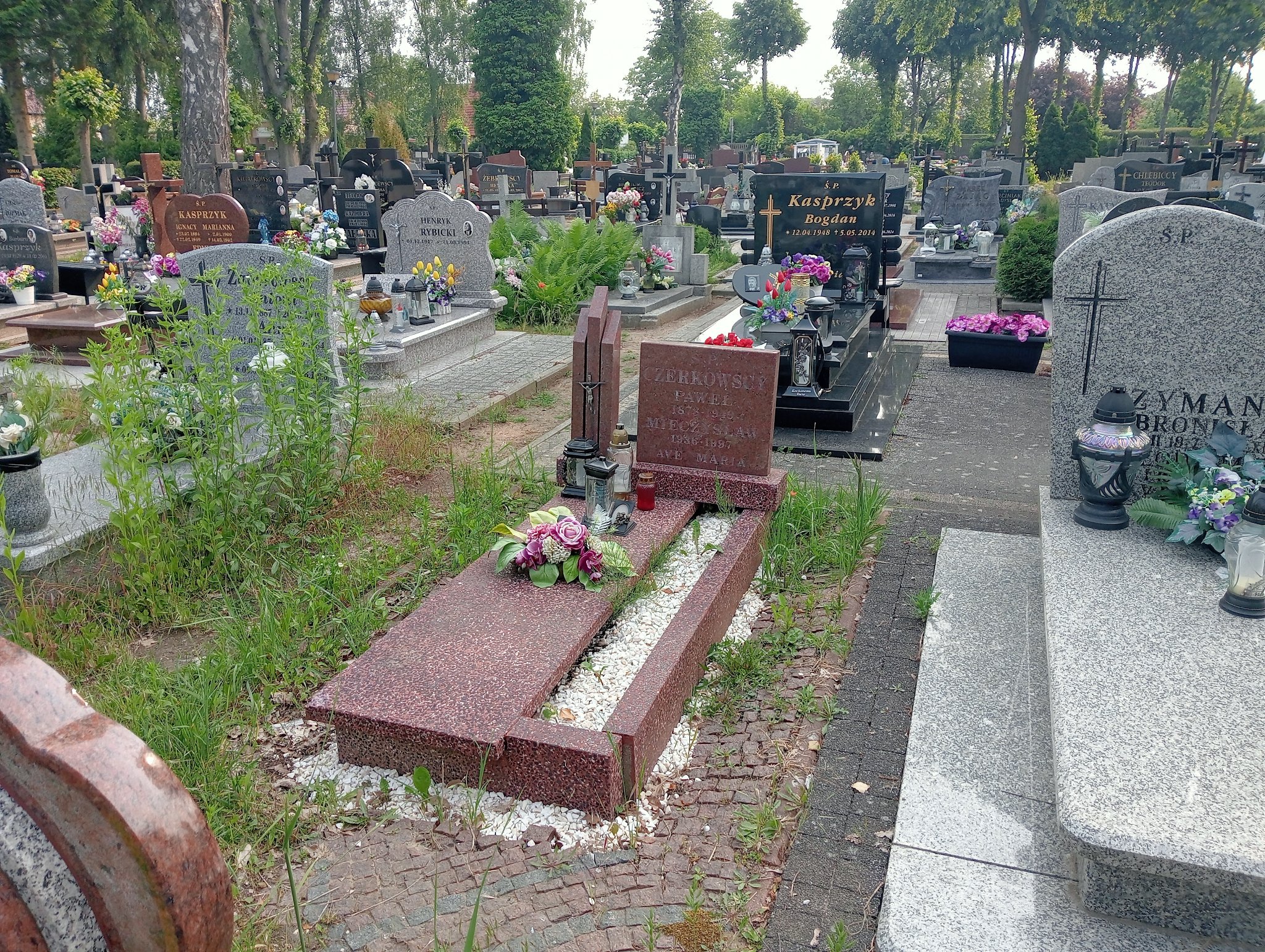 Grób Mieczysław Czerkowski