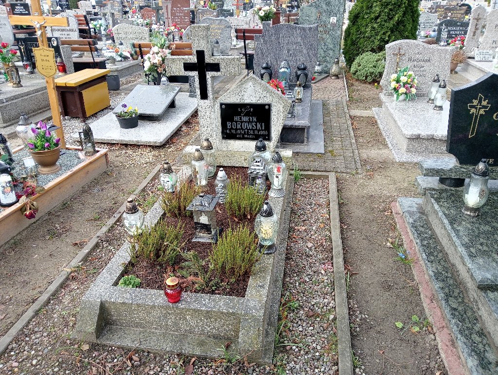 Grób Mirosława Pawlicka