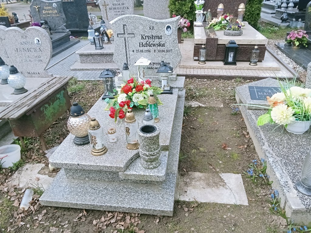 Grób Krystyna Heblewska