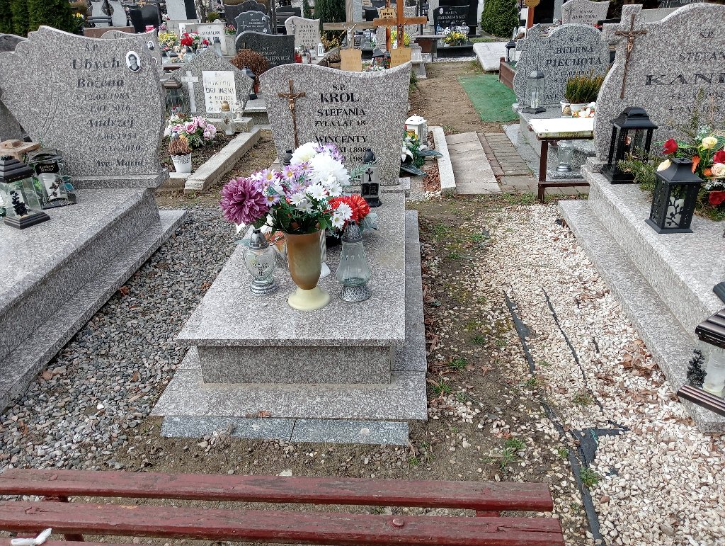 Grób Wincenty Król