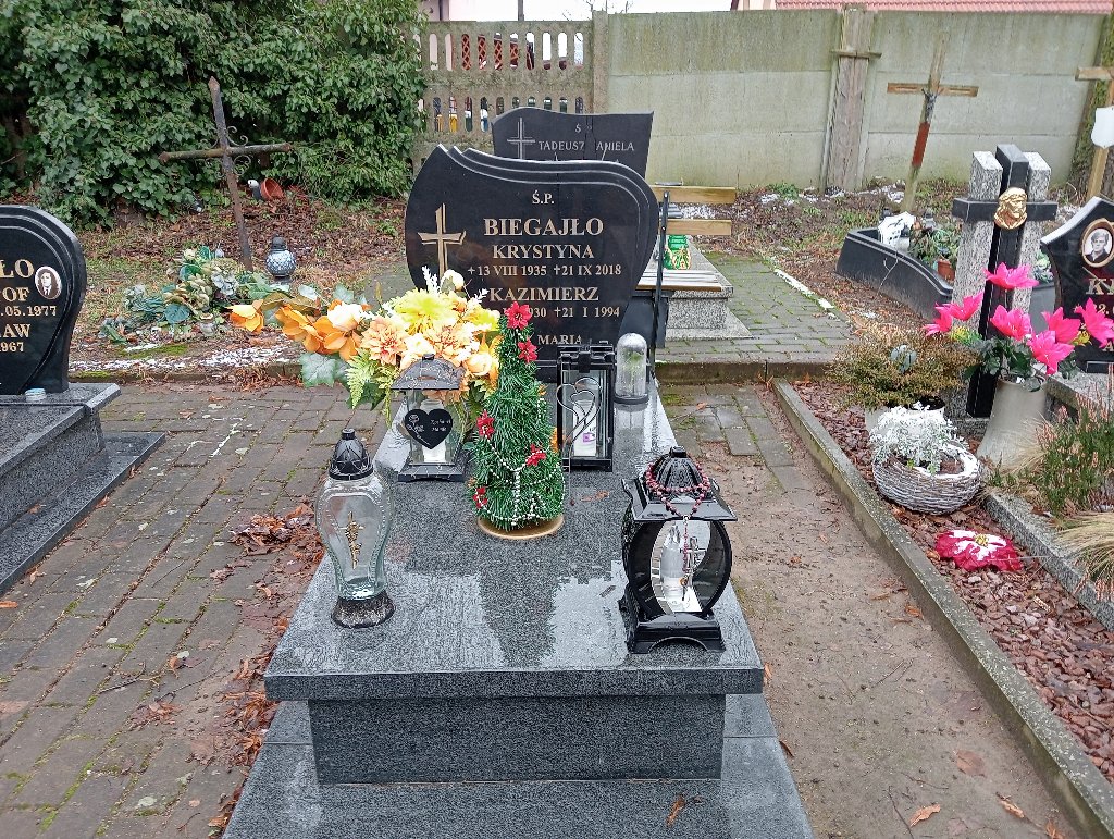 Grób Kazimierz Biegajło