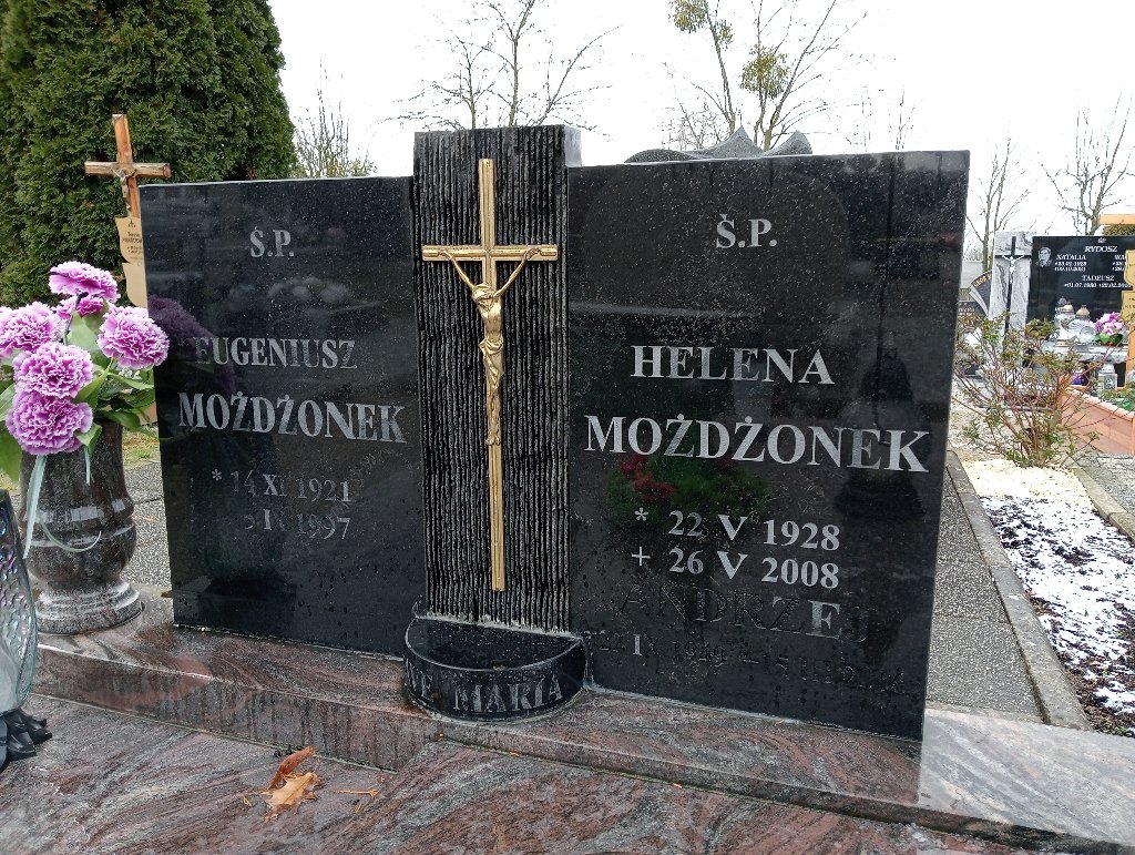Grób Andrzej Możdżonek