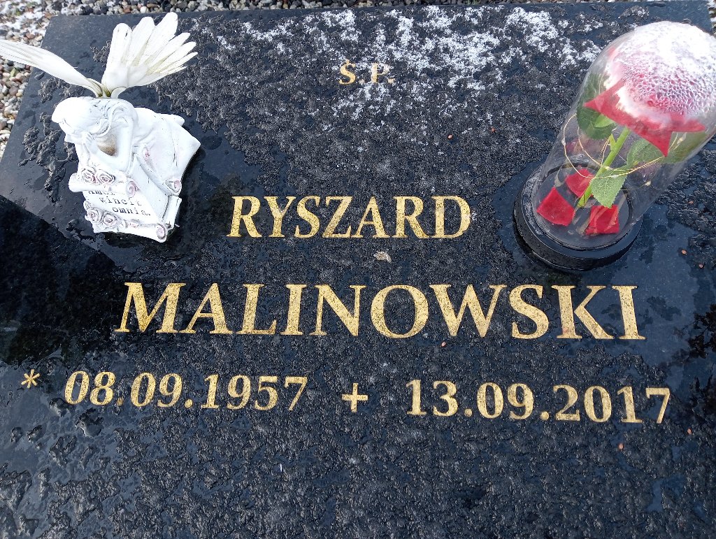 Grób Ryszard Malinowski