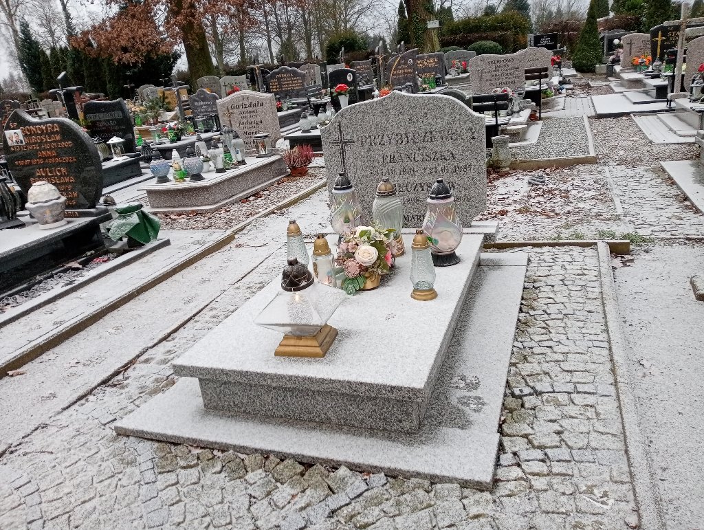 Grób Franciszka Przybyszewska