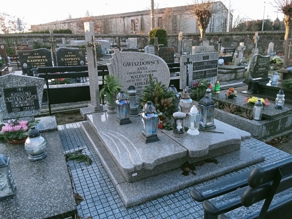 Grób Walentyna Gwiazdowska