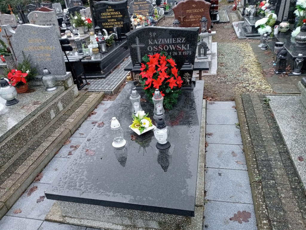 Grób Kazimierz Ossowski