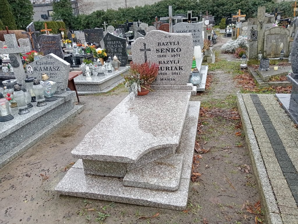Grób Bazyli Buriak