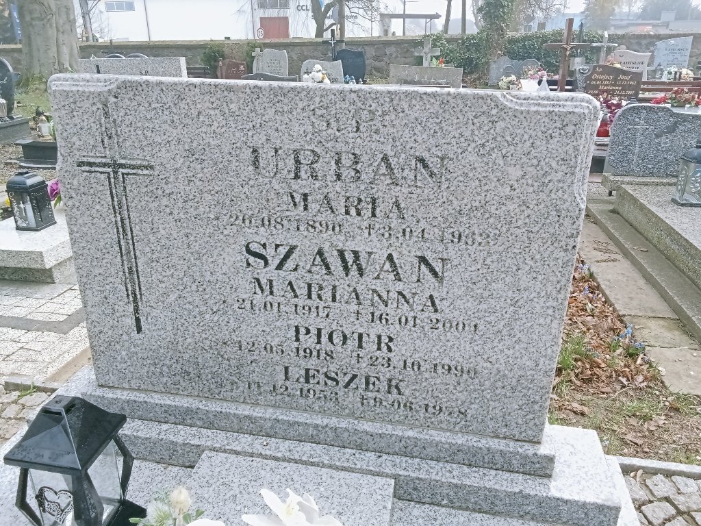 Grób Marianna Szawan