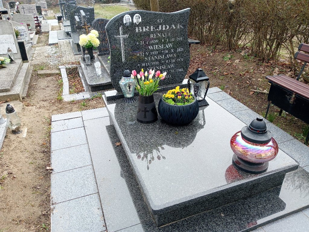 Grób Stanisława Brejdak