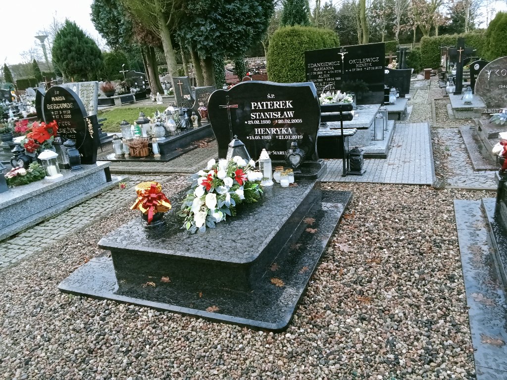 Grób Henryka Paterek
