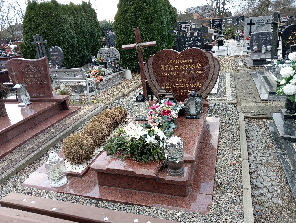 Grób Jan Mazurek